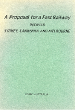 Cover of CSIRO proposal for a fast railway 26 July 1984